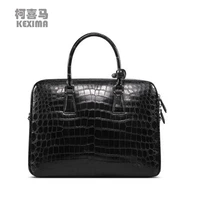 kexima cestbeau nile crocodile crocodile mens bags one shoulder handbag large capacity 2 piece making men briefcase