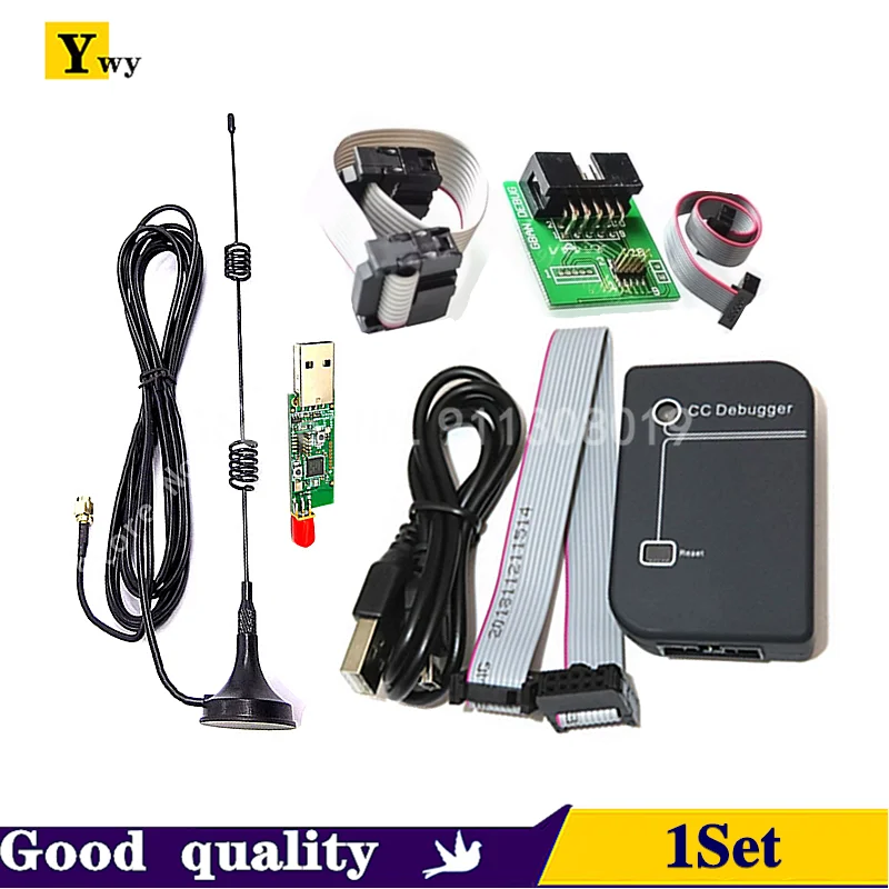 

CC2531 Zigbee Emulator CC-Debugger USB Programmer CC2540 Sniffer with 8DBI antenna Bluetooth Module Connector Downloader Cable