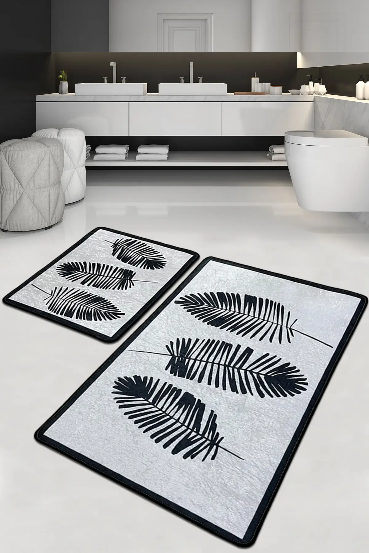 

Bathroom carpet 2 pcs Set