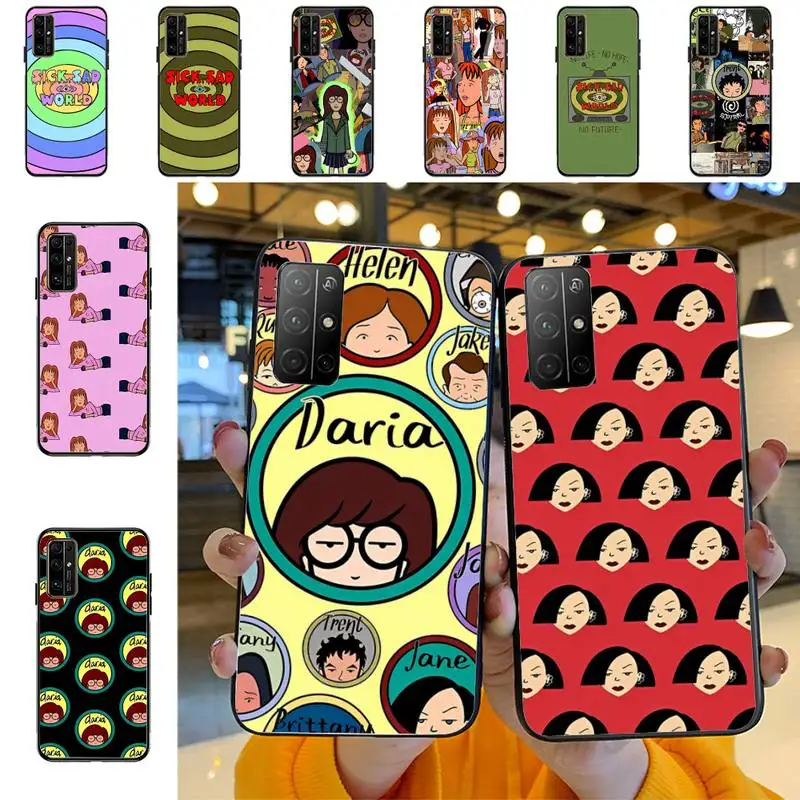 

Anime D-Daria Phone Case For Huawei Honor 10Lite 10i 20 8x 10 Funda for Honor9lite 9xpro Coque