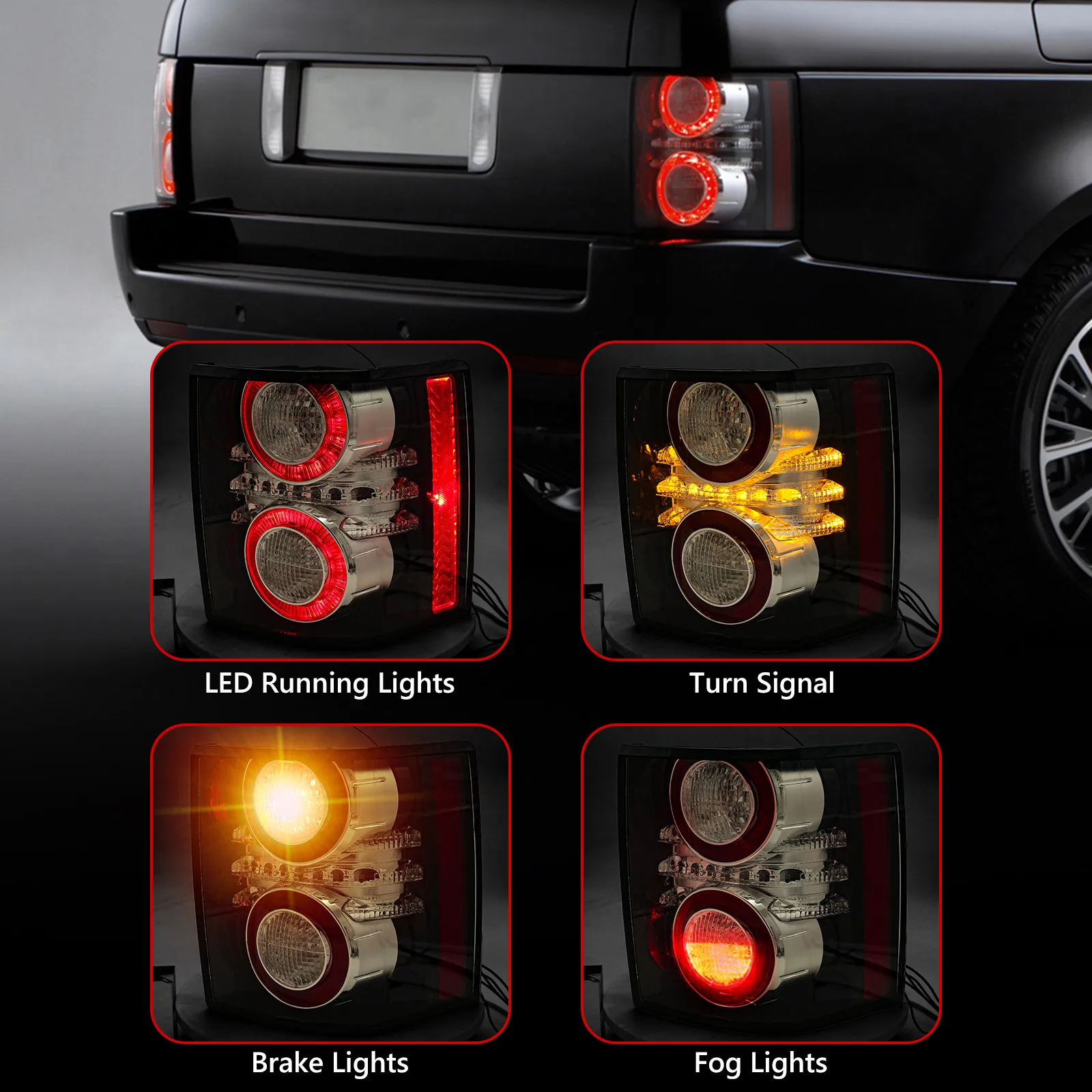 Светодиодный задний фонарь стоп-сигнал в исходном стиле для LandroverRangeRover Vogue L322