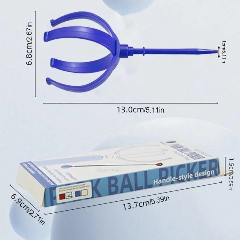 WA piłkę golfową Disc Golf Retriever z czterema bolcami Przenośny składany teleskopowy chwytak do piłek golfowych