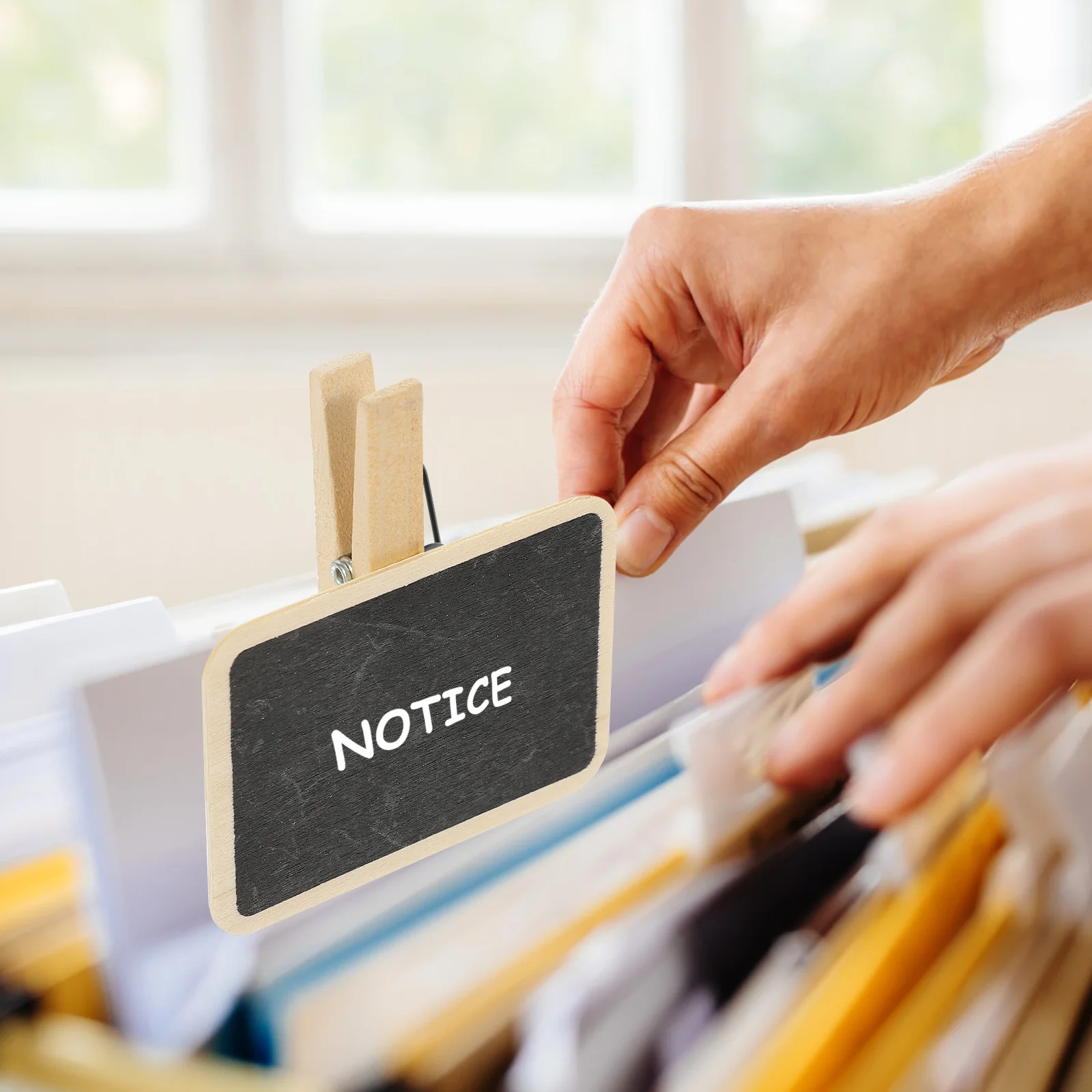 

Note Taking Clip Food Label Clamps Garden Chalkboard Flower Nursery Labels Message Clips