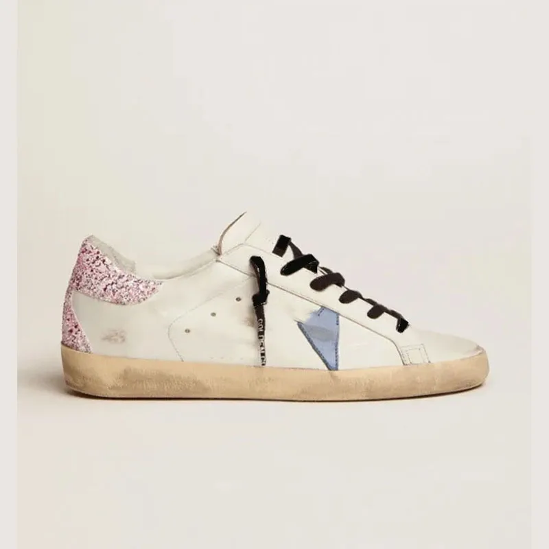 

Four Seasons New Fashion Sequin Stitching Retro Old Small Dirty Shoes Parent-child Sports Casual Shoes Non-slip Increased ST310