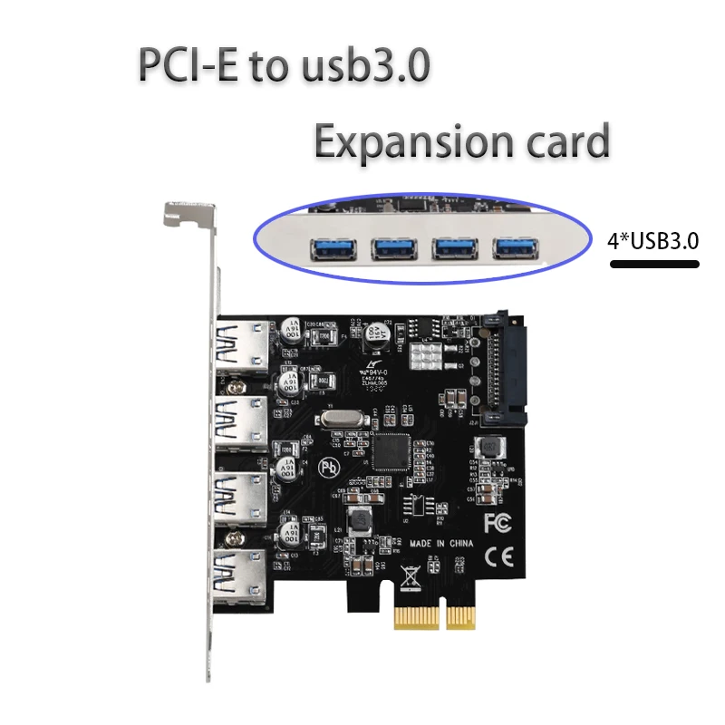 

Адаптер USB 3,0 15P для ПК, USB 3,0, 4 порта