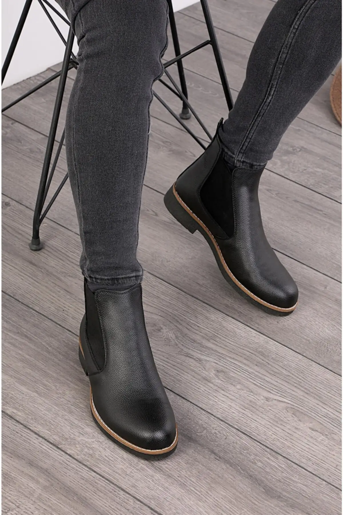 

Ботинки Челси унисекс, внутренние стельки из ПВХ, ортопедические, Нескользящие, с флисовой подкладкой, из микрофибры и замши, для подарка