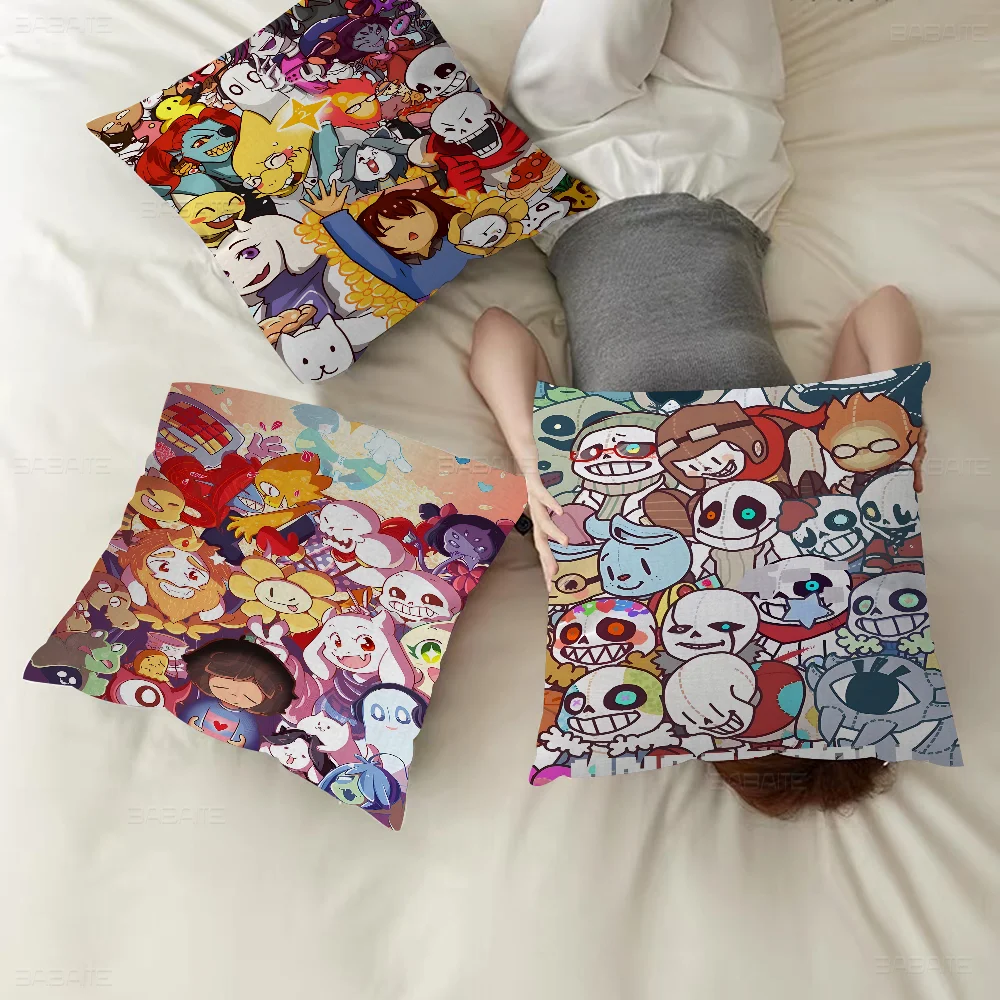 Аниме дизайн игры Undertale наволочка Toon подарок спальня домашний диван стул декор