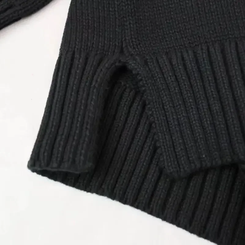 Свитер унисекс 2024 осень/зима новый удобный повседневный свитер с рисунком