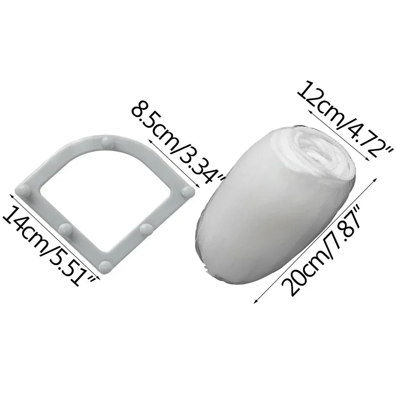 30 шт. одноразовые мусорные баки на присоске