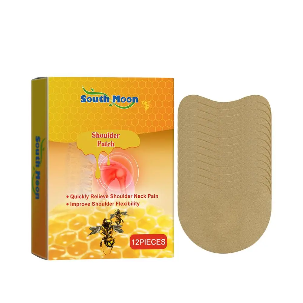 Пластырь от боли в форме пчелы 12 шт.