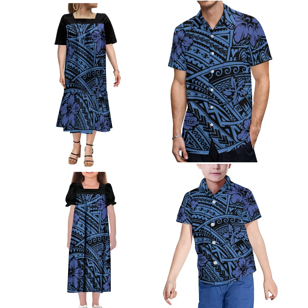 Полинезийская семейная стандартная модель оптовая продажа униформы на заказ