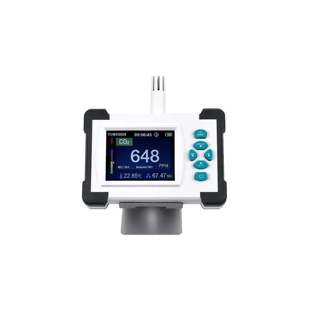 CO2 EM002PDF Sensor PPM Meters Mini Carbon Dioxide Detector Gas Analyzer Air Quality Monitor enlarge