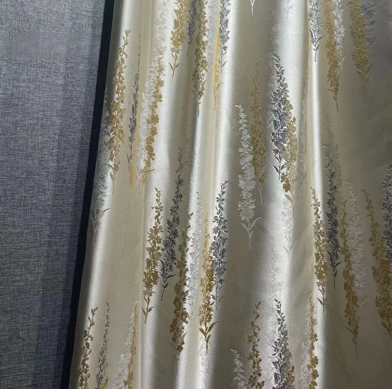 

Шторы Raya Custom Textiles Store лавандовые из полиэстера