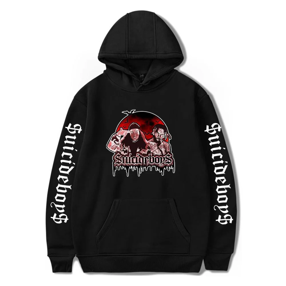 

$uicideboy$ MoonBoyS Merch Hoodie Unisex Long Sleeve Women Men Hooded Sweatshirt Hip Hop Rapper Suicideboys Clothes