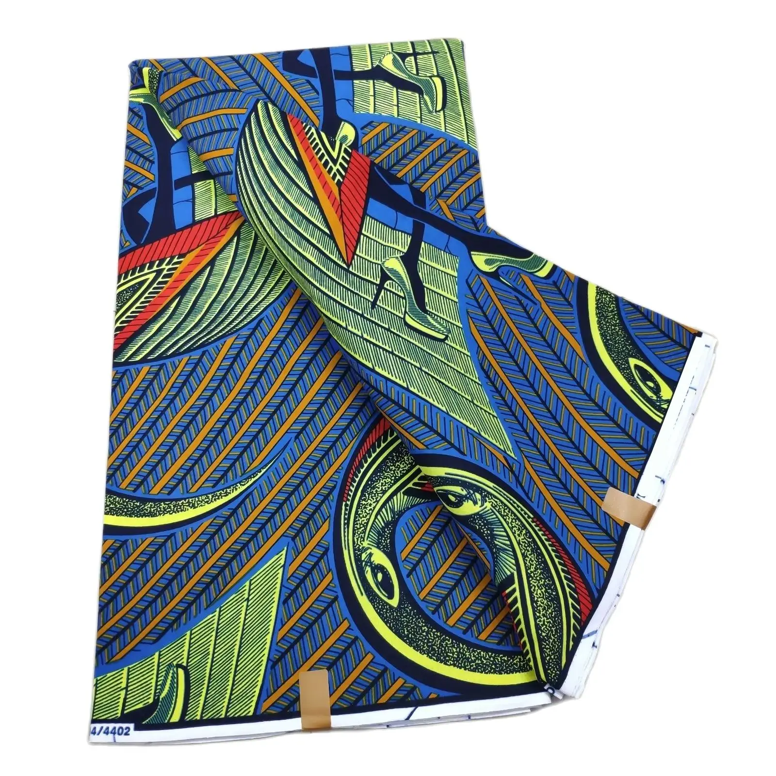 

African Wax Cotton Wax Prints Fabric 6 Yards Wax Tissu Wholesale Wax Cloth For Women Dress