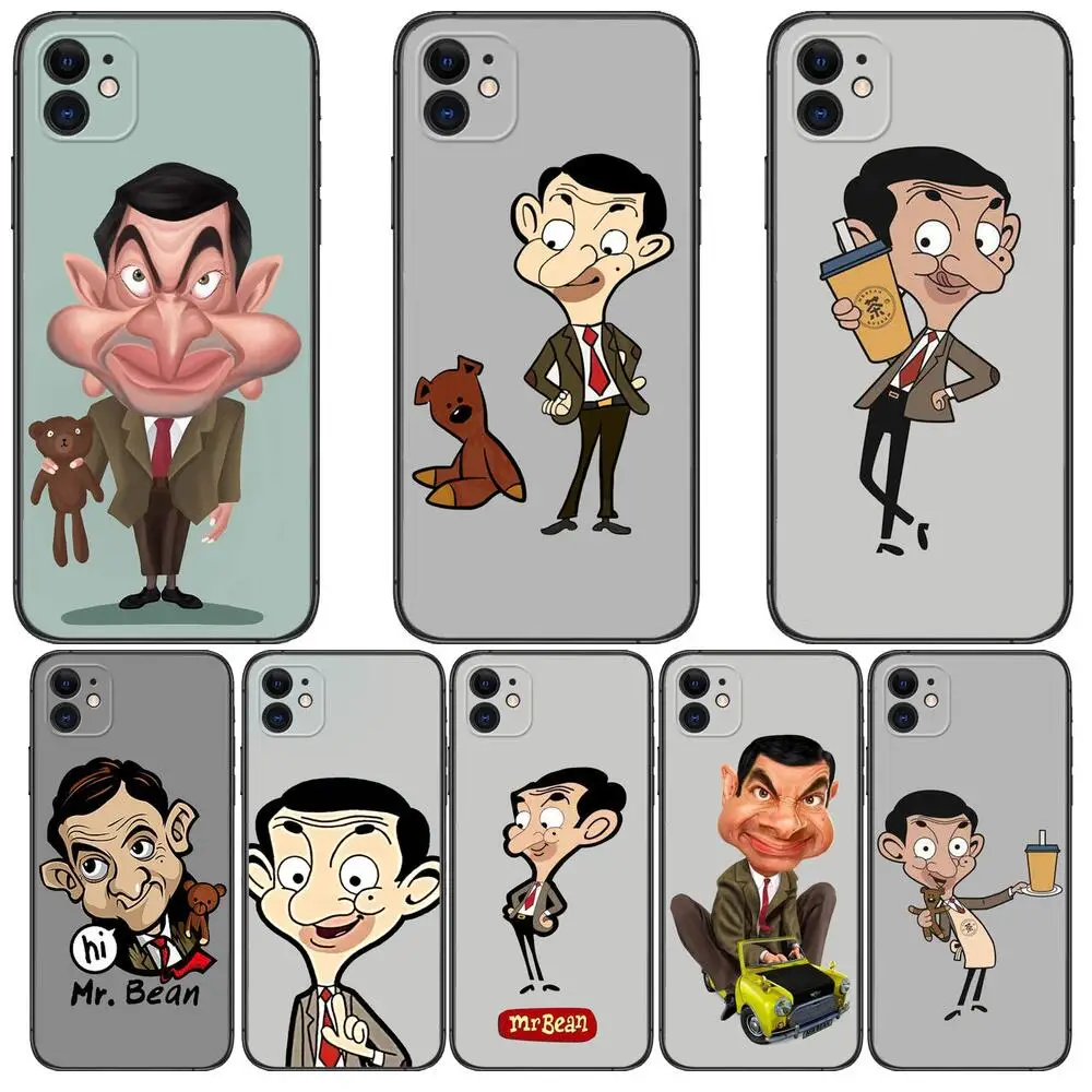 

Mr. Bean British TV comedy Phone Cases For iphone 13 Pro Max case 12 11 Pro Max 8 PLUS 7PLUS 6S XR X XS 6 mini se mobile cell