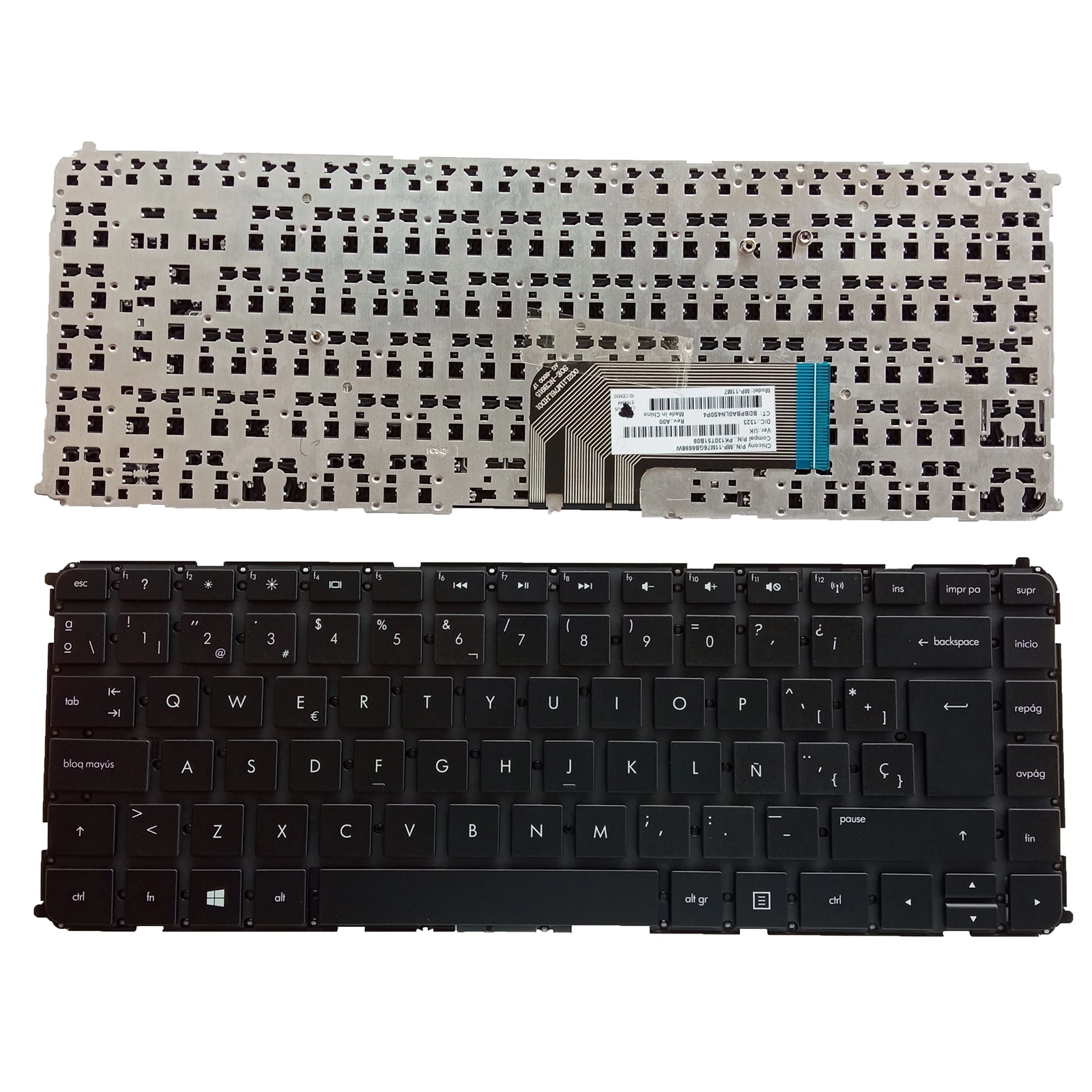 

Factory wholesale laptop keyboard for HP Envy 4-1000 4-1100 4-1200 4t-1000 4t-1100 envy4 Teclado SP without Frame
