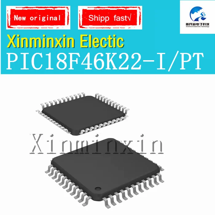 

1PCS/lot PIC18F46K22-I/PT QFP44 IC chip New Original