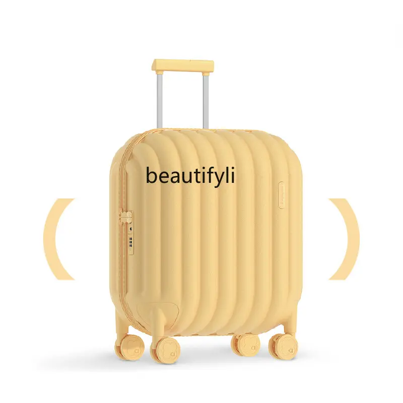 

yj Bread Luggage Good-looking/24/28-Inch Password Trolley Suitcase Universal Wheel