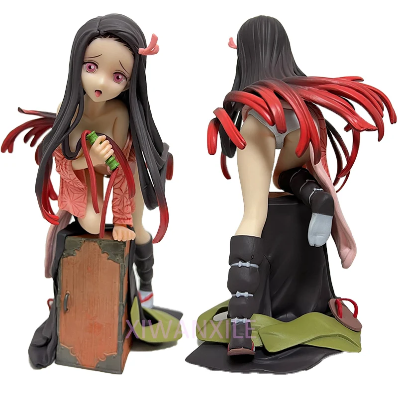 

20cm Kimetsu no Yaiba Anime Figure Kamado Nezuko Figure Kanroji Mitsuri Demon Slayer Action Figure Blade of Demon Figurine Toys