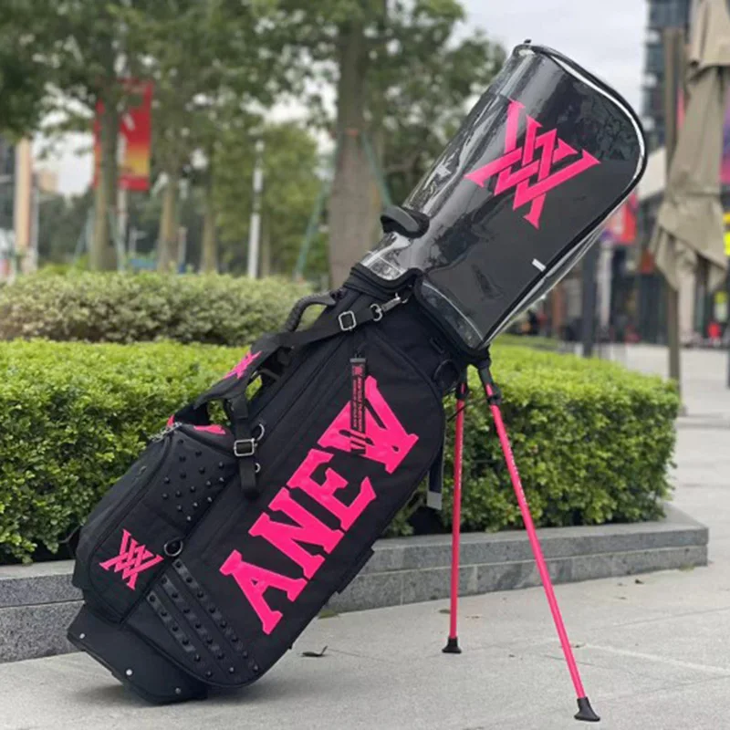 

ANEW Golf Bag Beige Gray Golf Stand Rack Bag Waterproof Package Men Female Lady Women Sport Golf ANEW Golf Clubs Bag