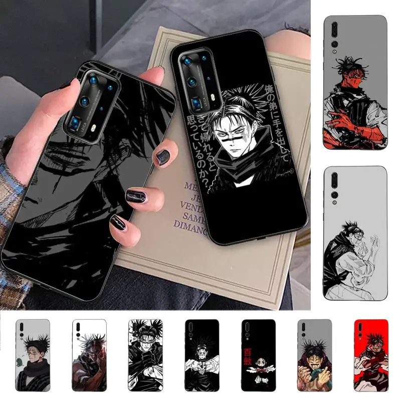 

YNDFCNB Choso Jujutsu Kaisen Anime Phone Case for Huawei P30 40 20 10 8 9 lite pro plus Psmart2019