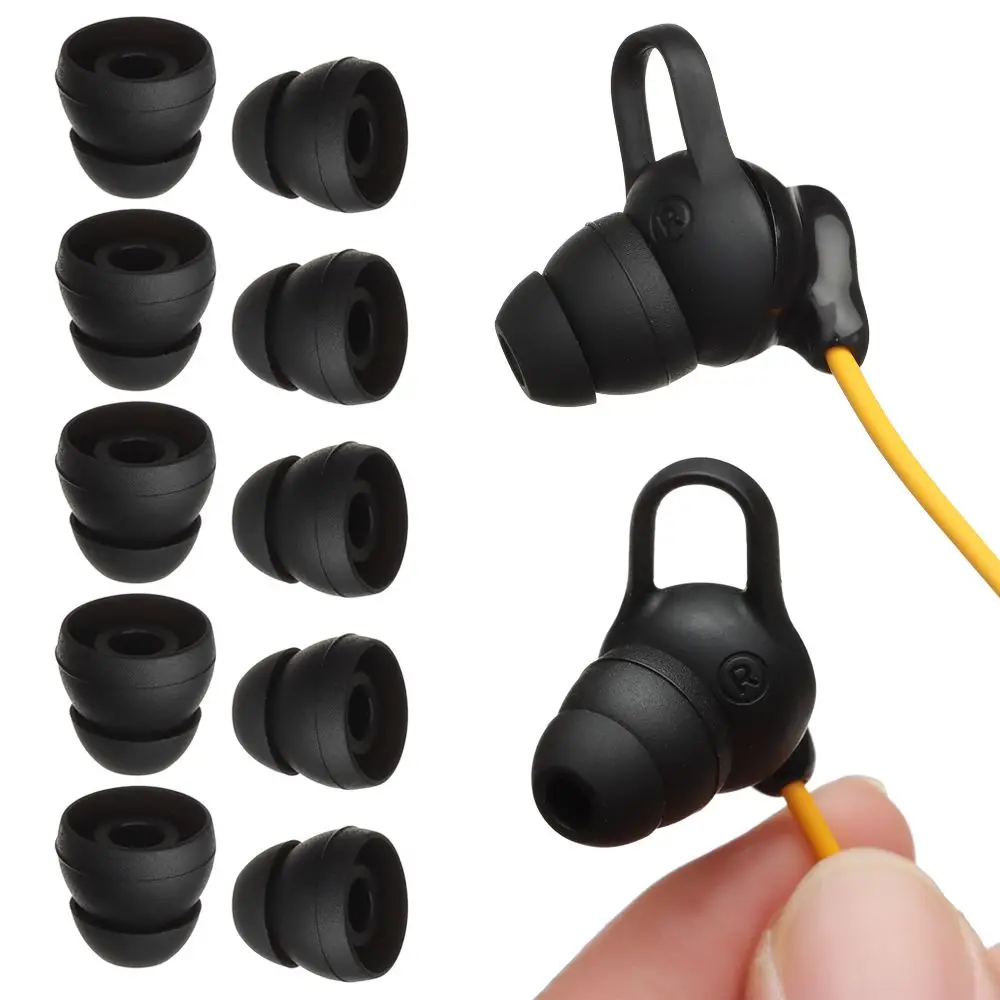

Falling Dustproof Soft Earphone Replacement Silicone Earbuds Cover Ear Tips Protector In Ear Eartips Protective Caps