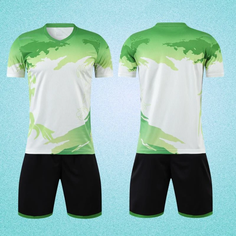 Football Team Suit Men Football Team Suit Custom Men Jersey Clothing Training Suit Quick Dry Summer New Sports Suit Gym