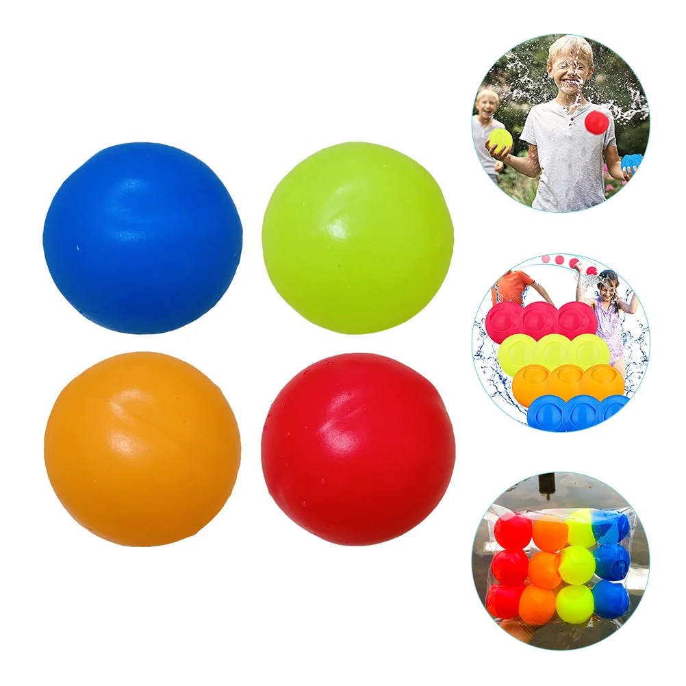 

Water Ball Toys Reusable Beach Pool Balls Summer Silicone Balloon Bomb Swimming Kid Kids Injection Small Balloons Fill Easy