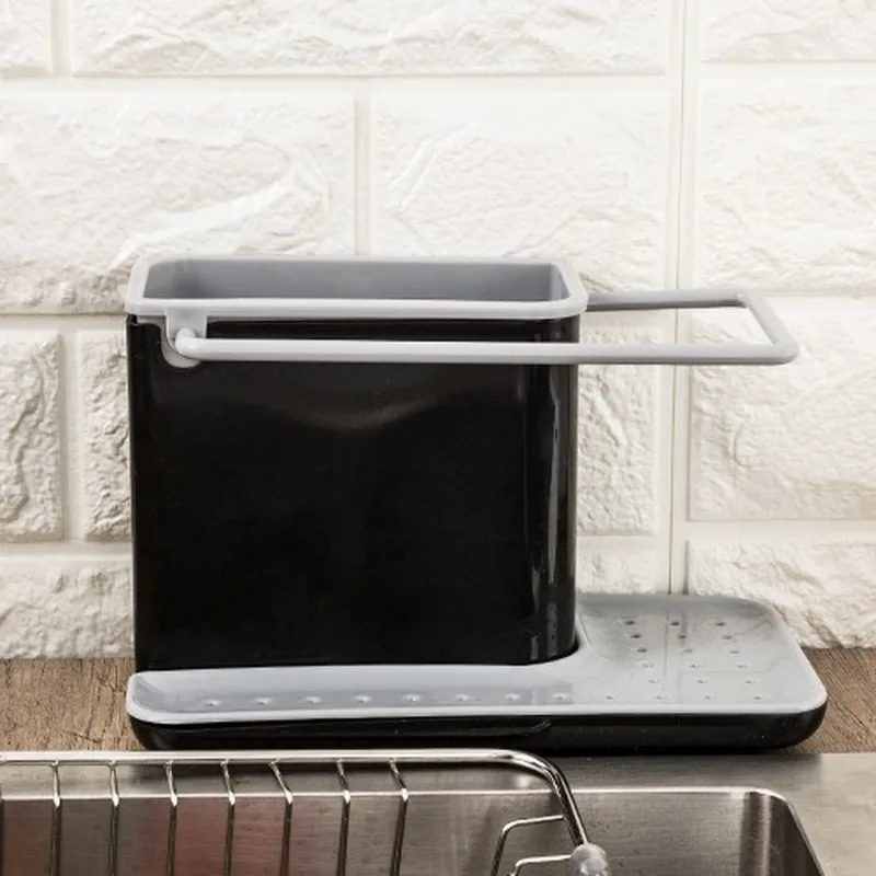 

New Drainage Drying Rack Gray Cleaning Dryer Draining Rack Storage Drying Rack Kitchen Organizer Kitchen Accessories Organizer