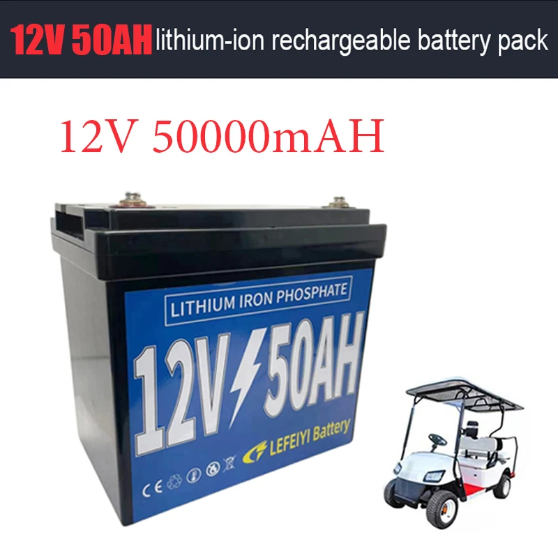 

12V 50000mah lithium-ion rechargeable battery pack is suitable for power supply of small equipment such as electric spray, golf
