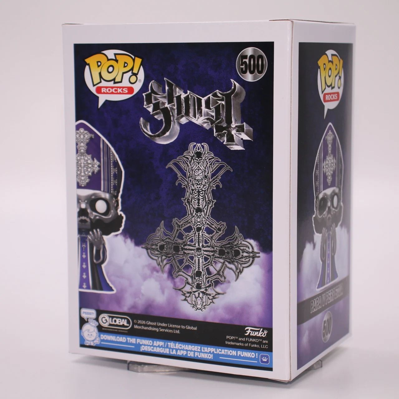 Фото Оригинальные фигурки Funko Pop Rocks # Коллекционная виниловая фигурка группы Papa V Perpetua Ghost, музыкальная игрушка-подарок, модель-украшение, в наличии (500 шт.) №3