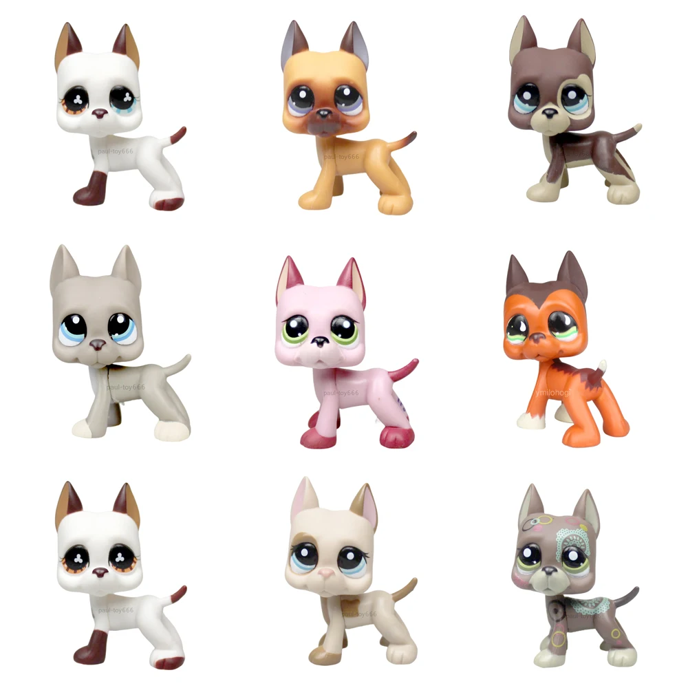 Миниатюрные животные зоомагазин коричневые огромные рандомные щенки lps #577 #750 #184