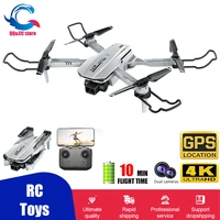 2022 drone ls xt1 4k profession hd wide angle camera wifi fpv drone dual camera automatic obstacle drones camera helicopter toys