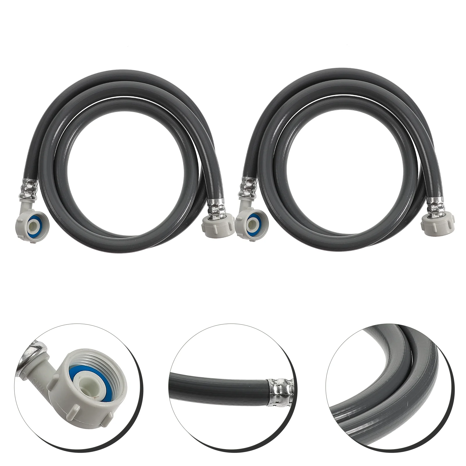 

Washer Washing Machine Inlet Hose Water Supplies Laundry Fittings General Accessory Tube Connector Extension Hoses Automatic