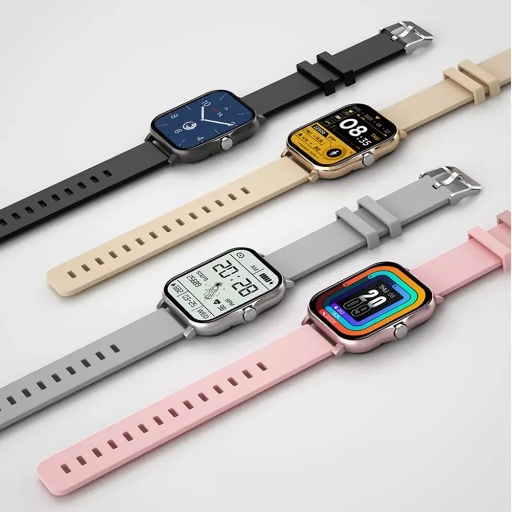 

Digital Wristwatch Fashionable Multiple Languages Rechargeable Bluetooth-compatible Calling Digital Wristwatch