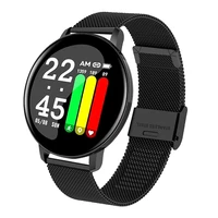 smart watch round women waterproof smartwatch men women fitness tracker blood pressure monitor for android ios smart clock pk p8