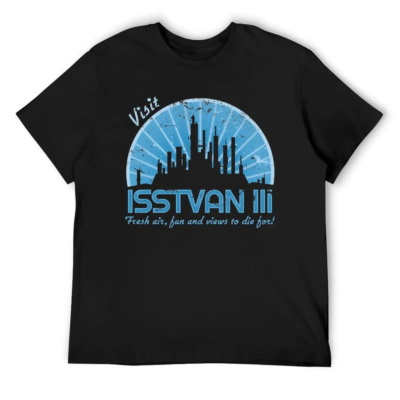 Visit Isstvan III Fresh Air Fun And Views To Die For Футболка в тяжелом весе Эстетическая одежда