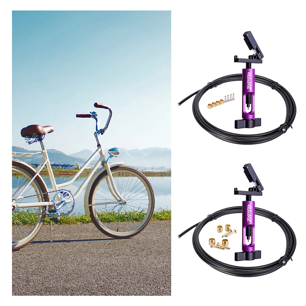 

Bicycle Oil Needle Driver Tool Hydraulic Disc Brake Hose Cutter Cable Pliers Olive Connector BH59 BH90 Inserter Bike Accessories