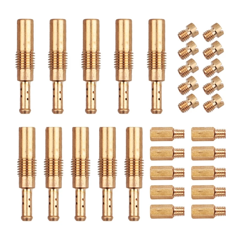 Главные форсунки карбюратора мотоцикла жиклеры холостого хода с медленным