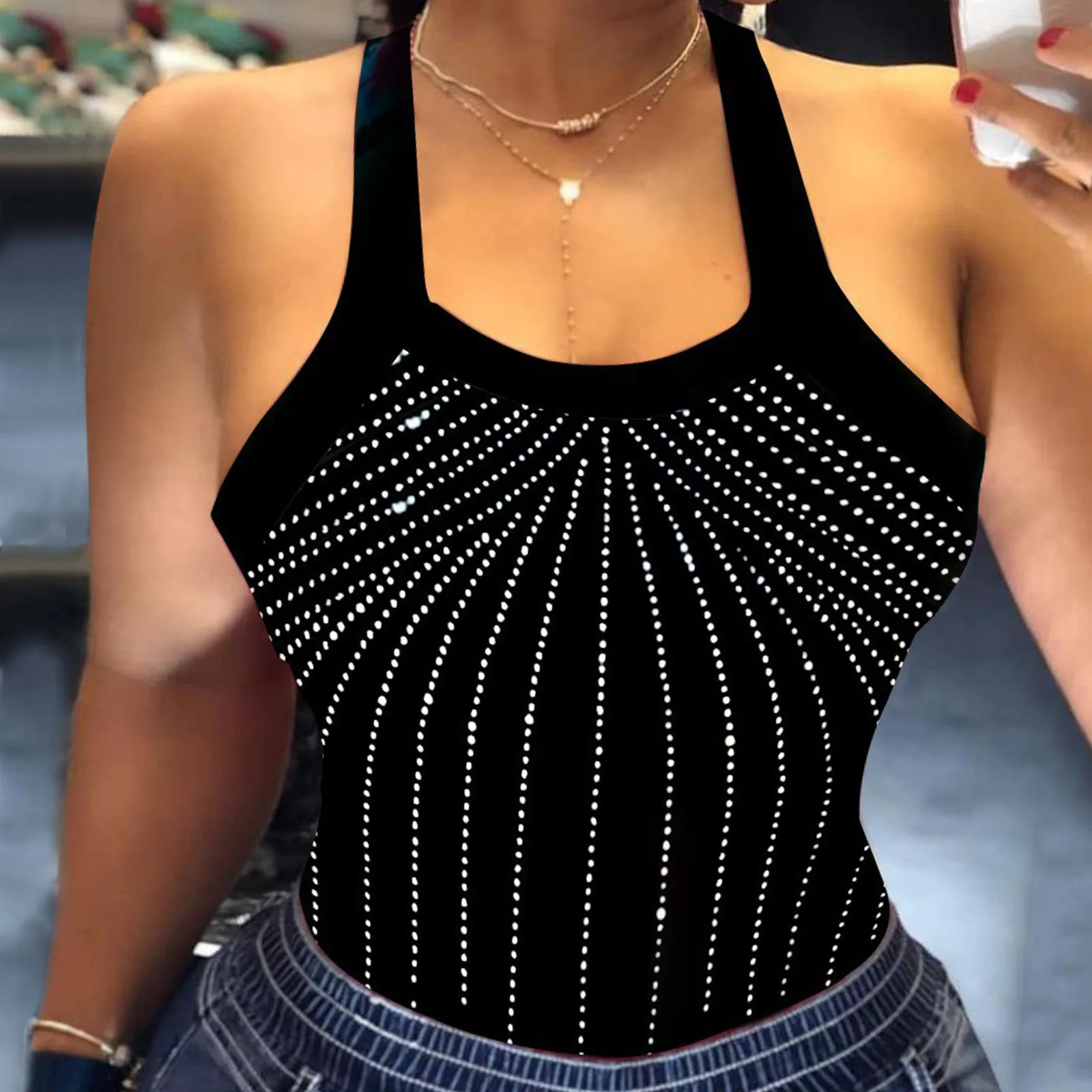 

Blouse Shirt Fashion Tops Tops Sleeveless Women Tank Camisole Vest Women's Blouse V Neck Blouses Women Lavender Womens Blouse