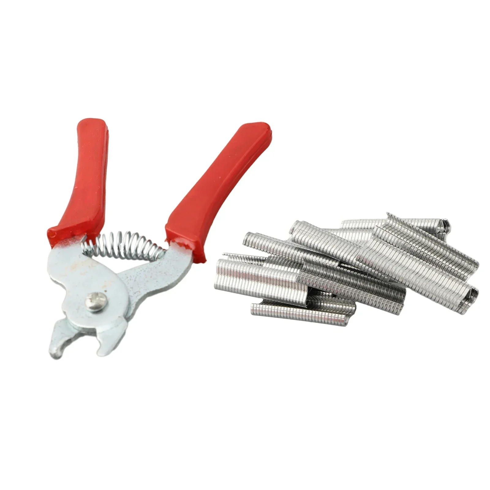 Плоскогубцы для свиных колец 600 шт. M зажимы скобы клетка куриной сетки