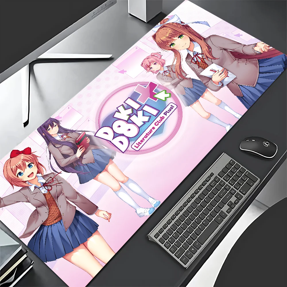 DDLC D-Doki литературный коврик для мыши ноутбука игровые аксессуары большой