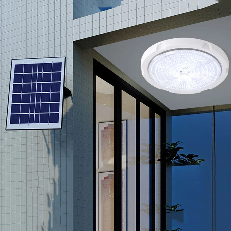 60/500 Вт Φ подвесной светильник наружная комнатная лампа на солнечной энергии с