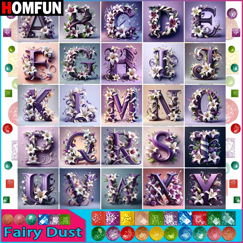 HOMFUN сказочная пыль Алмазная вышивка DIY комплект алмазной живописи &quotПейзаж