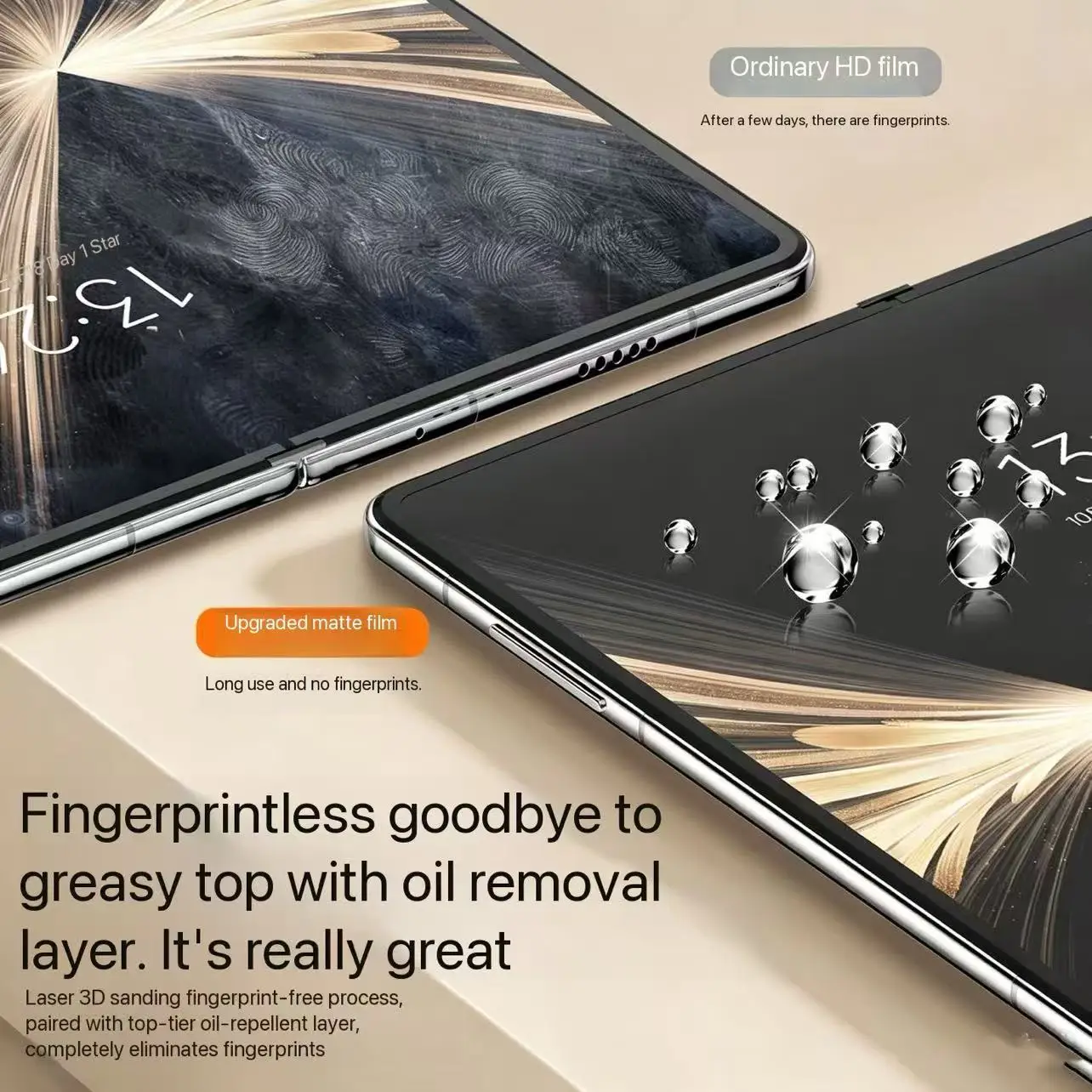 Фото Защитная пленка для внутренних и внешних шарниров и экрана для Samsung Galaxy Z Fold7 6 5 4 3 Z Flip 6 7 HD, гидрогелевая, мягкая, из ТПУ, складная пленка №3