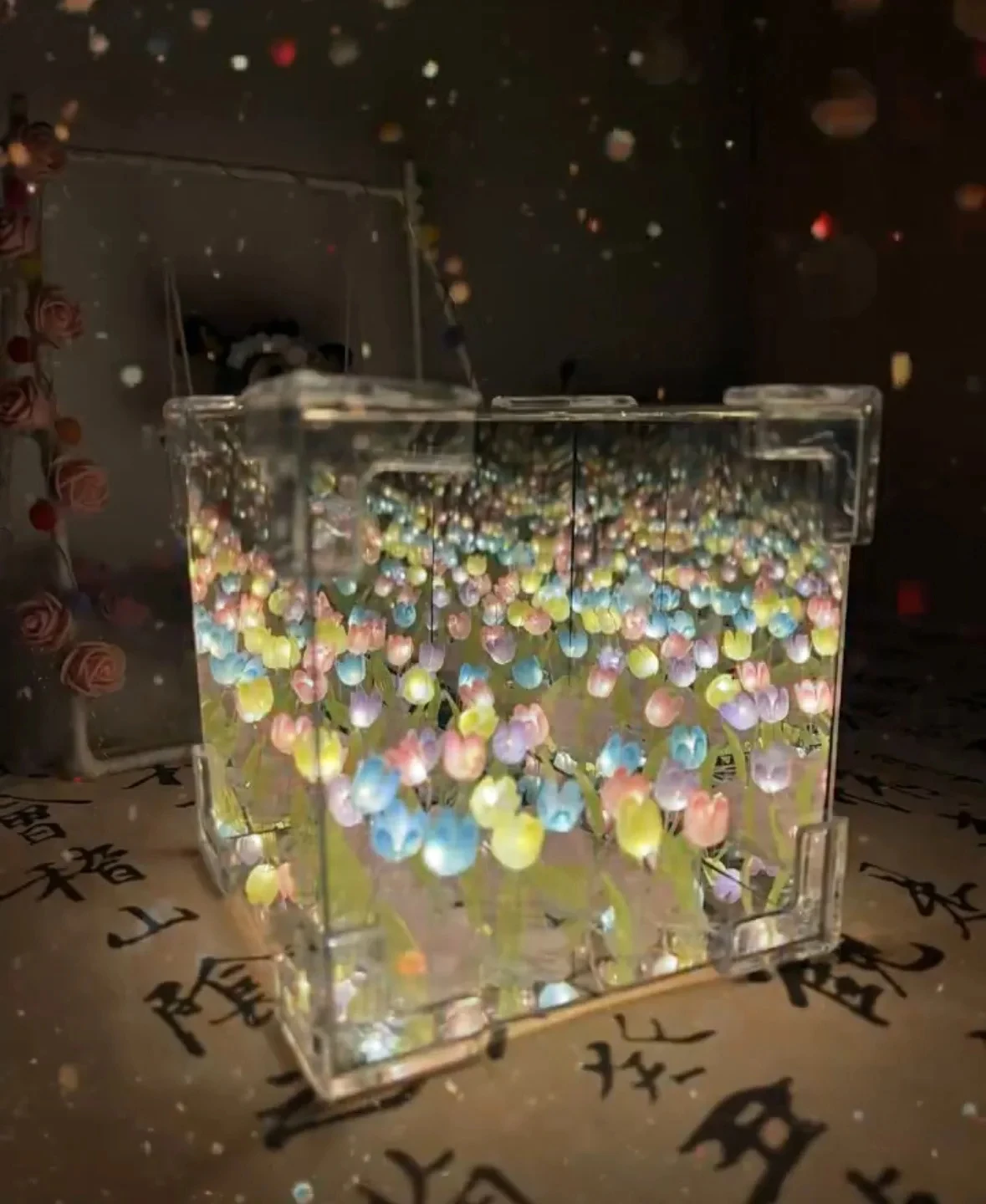 Настольная декоративная лампа