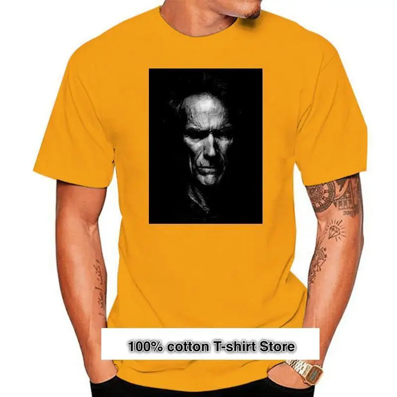 

Camiseta de Clint Eastwood для мужчин, camisa negra o gris osura de S a 5XL, Manco Blondie(1)