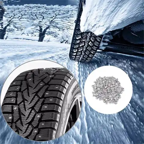 50 шт. шипы для автомобильных шин зимние наконечники винтовые шипы для обуви противоскользящие для автомобиля мотоцикла SUV ATV грузовика 8x0 мм
