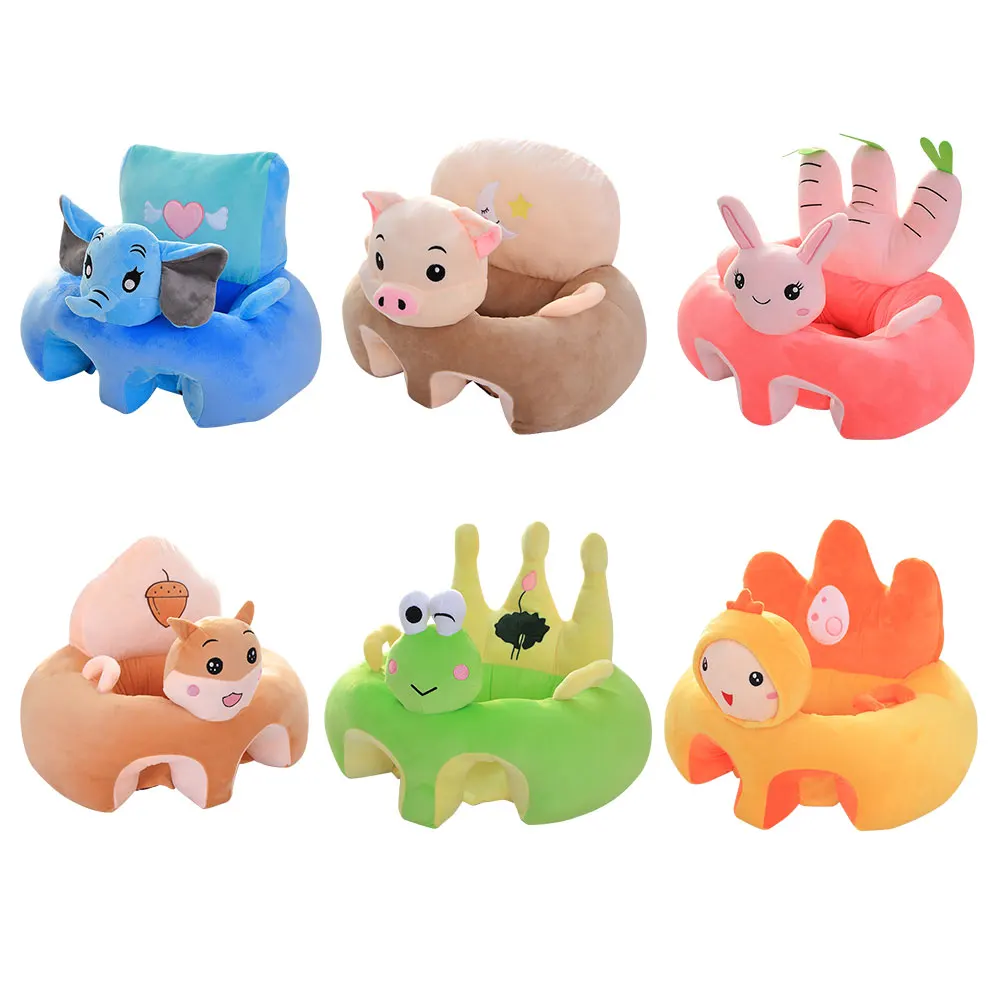 

Cartoon Learning To Sit Seat Washable No Filler Baby Sitting Chair Breathable Feeding Chair Cases Antiskid for Toddlers Supplies